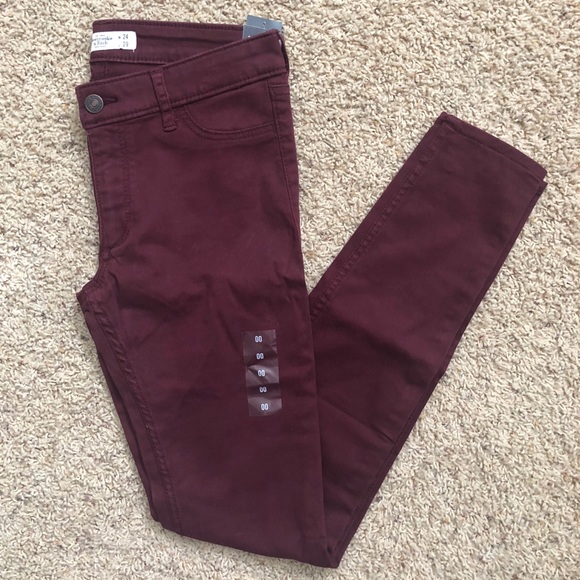 Abercrombie 00R Stretch Jegging - Picture 2 of 6